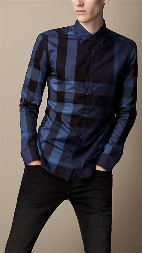 burberry shirts mens|designer shirt burberry for men.